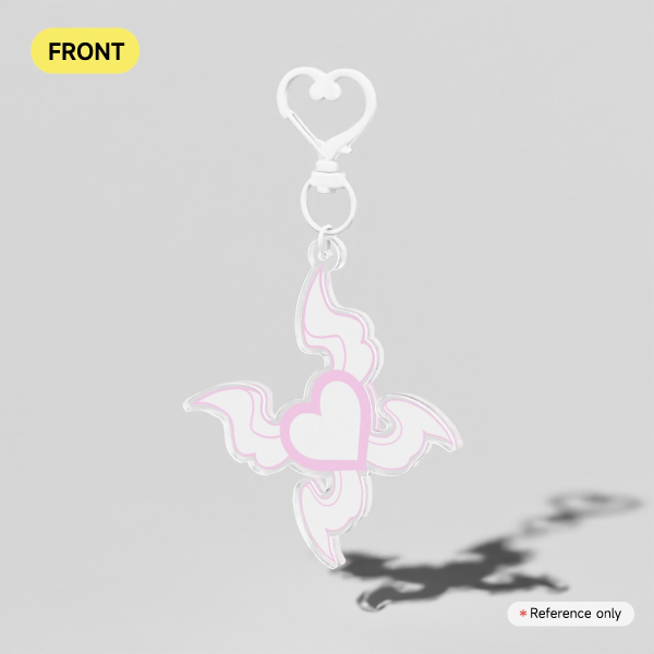Cupid's Heart Keychain