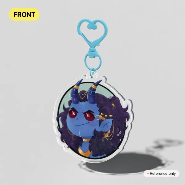 frost giant loki Clear Acrylic Keychains