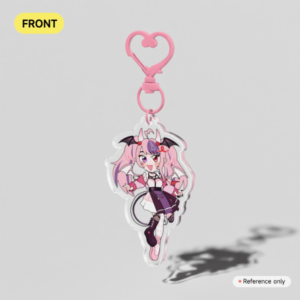 IronMouse Clear Acrylic Keychain