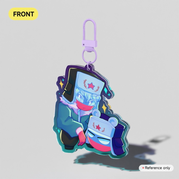 CH Acrylic Keychains - Russia