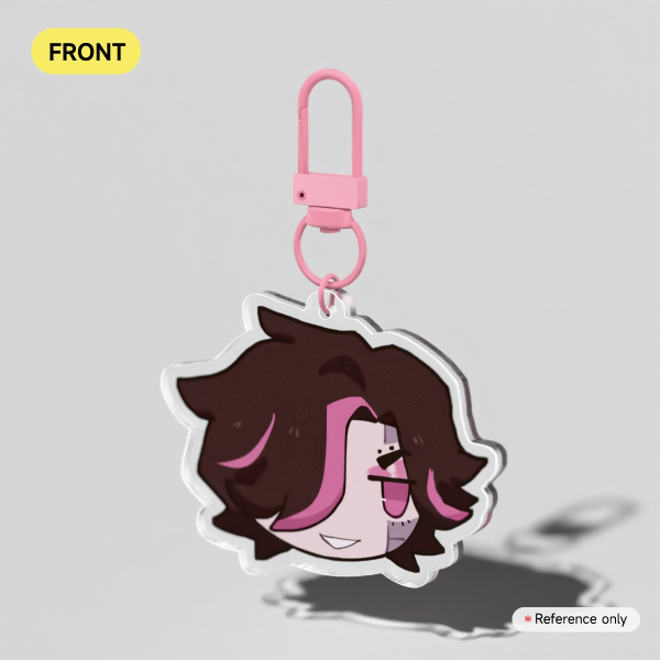 Squished Mettaton Keychain
