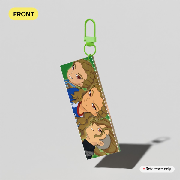 Kidou Yuuto Eras Double Sided Keychain (Green)