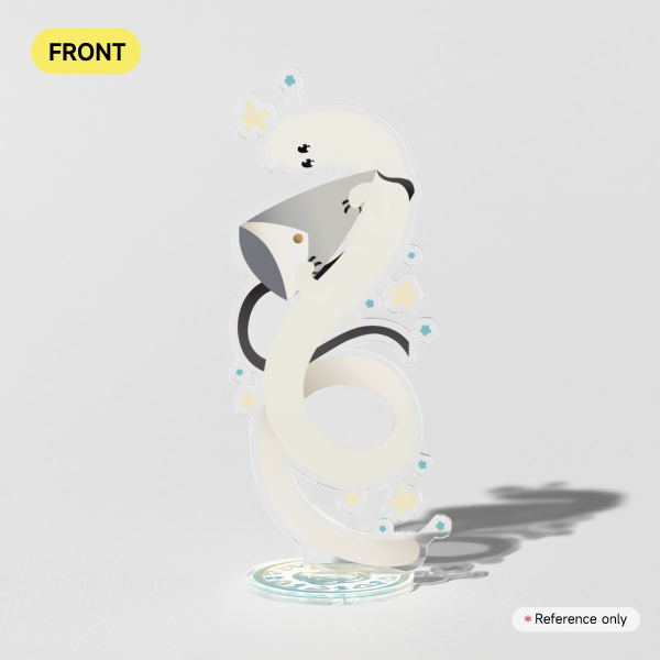 Brush Pal Clear Acrylic Standee