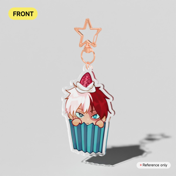 Shoto Cupcake Keychain