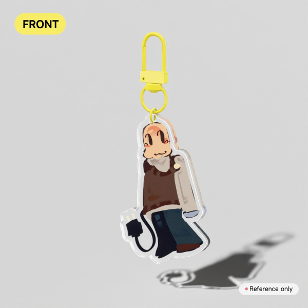 Lampert Regretevator Clear Acrylic Keychain