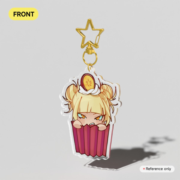 Toga Cupcake Keychain