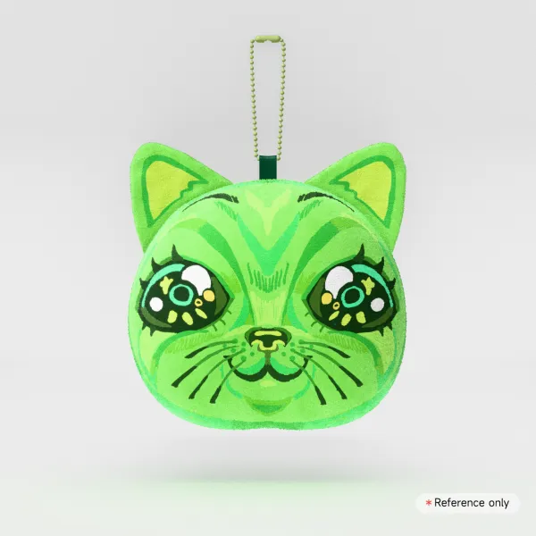 Glorp Face Plush Keychain