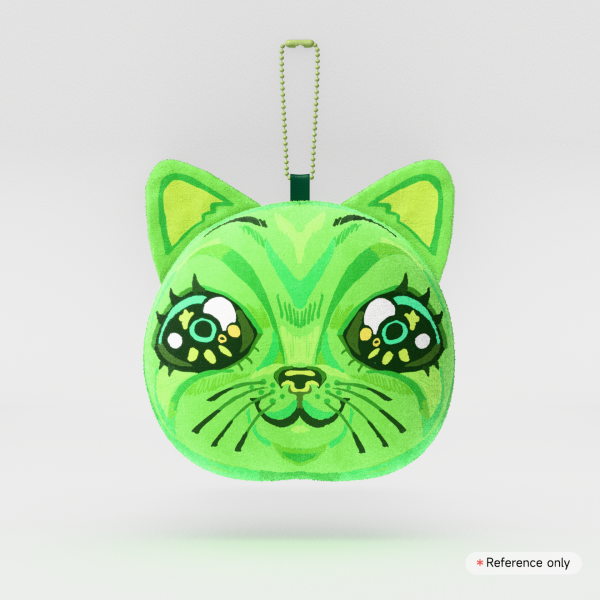 Glorp Face Plush Keychain