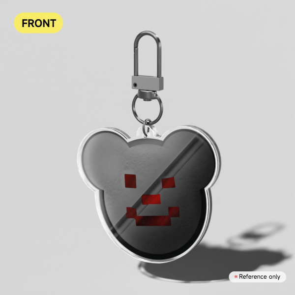 Dark Cucurucho - Pill keychain