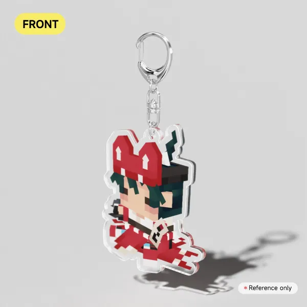 2.5 Inch Overwatch - Kiriko Acrylic Keychain