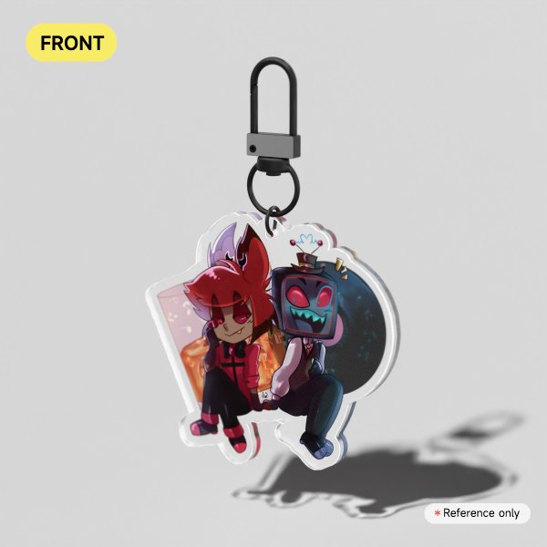 Radiosilence - Hazbin Hotel - Keychain