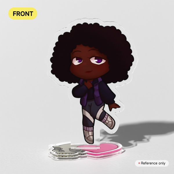 Chibi Natasha Double Sided Clear Acrylic Standee