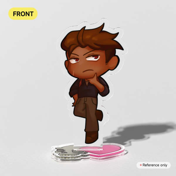 Chibi Nick Double Sided Clear Acrylic Standee