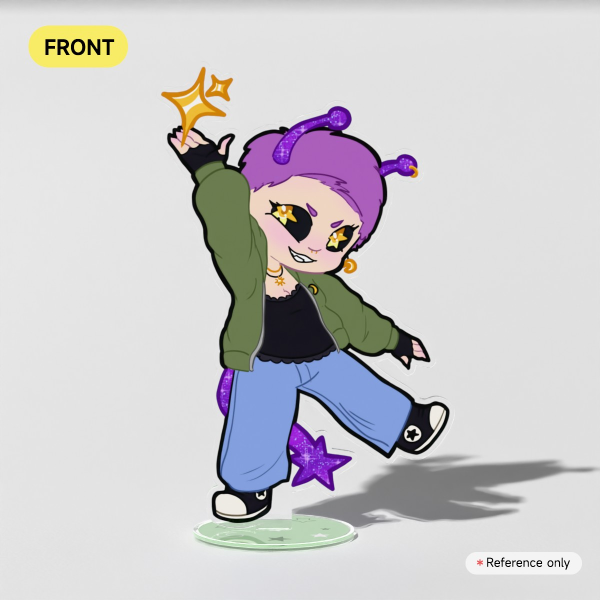 Clear Acrylic Standees