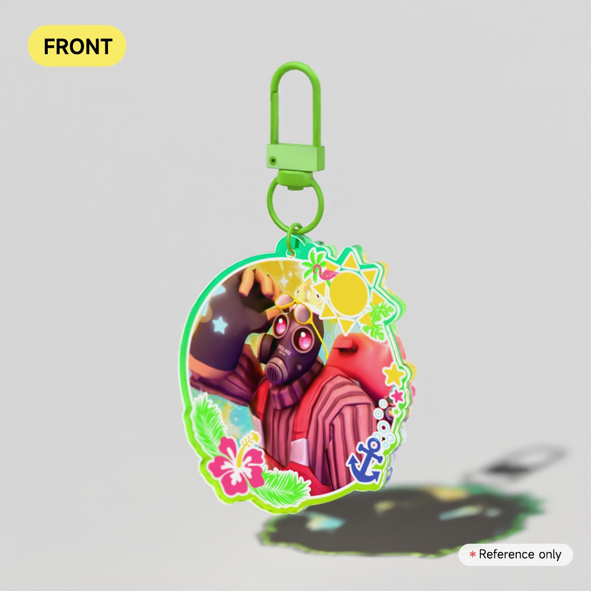 Summer Pyro Keychain