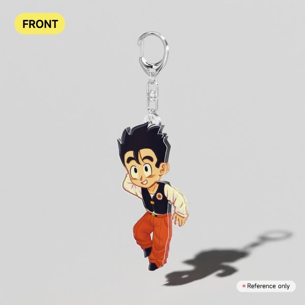 Gohan Acrylic Keychain (No Border)