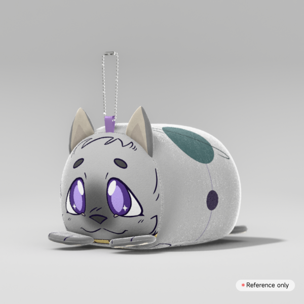 Squeaky Scribbs Plushie Keychain