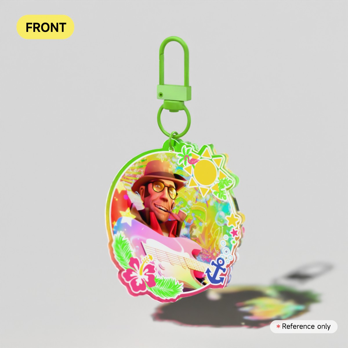 Summer Sniper Keychain