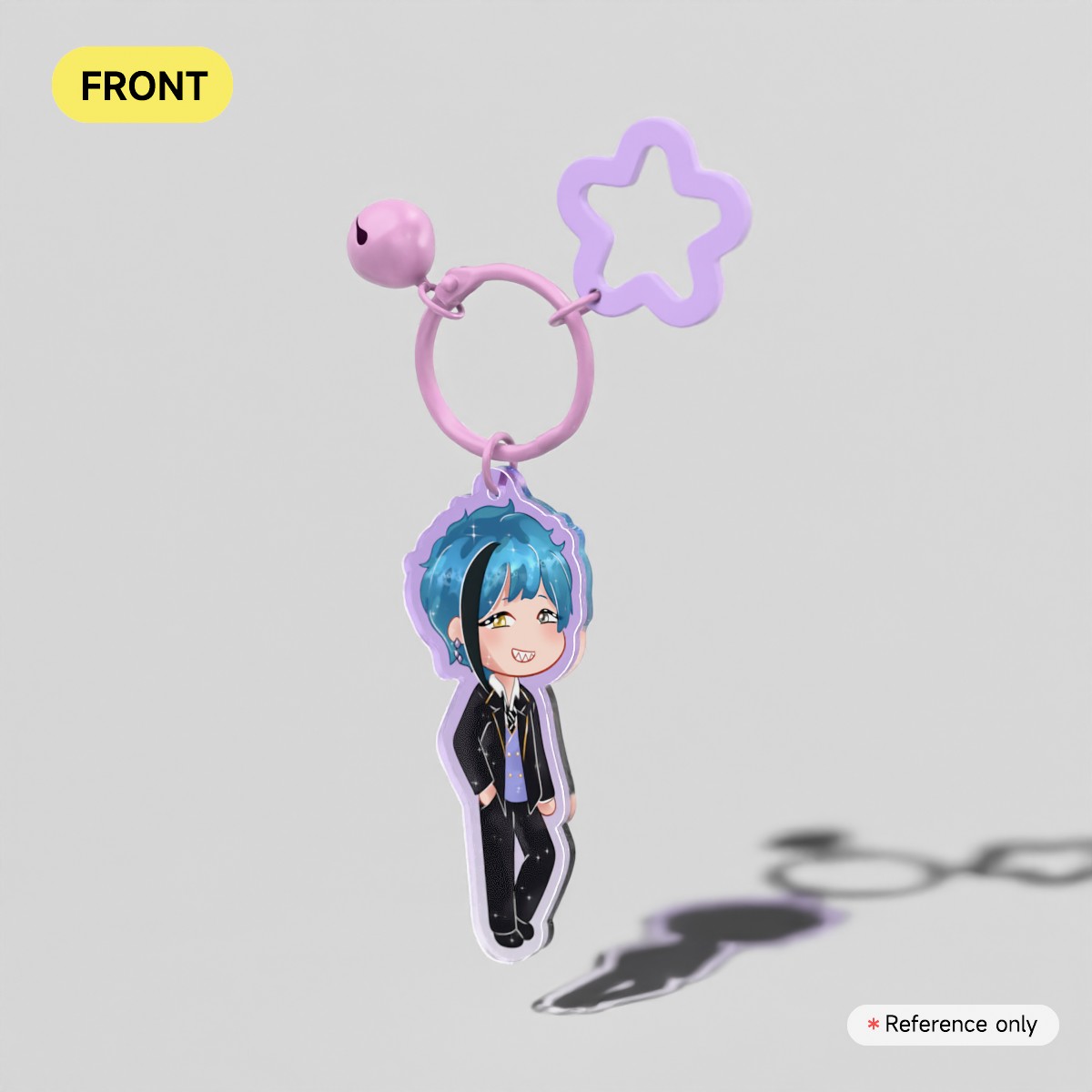 Floyd Leech Keychain || Twisted Wonderland (TWST)