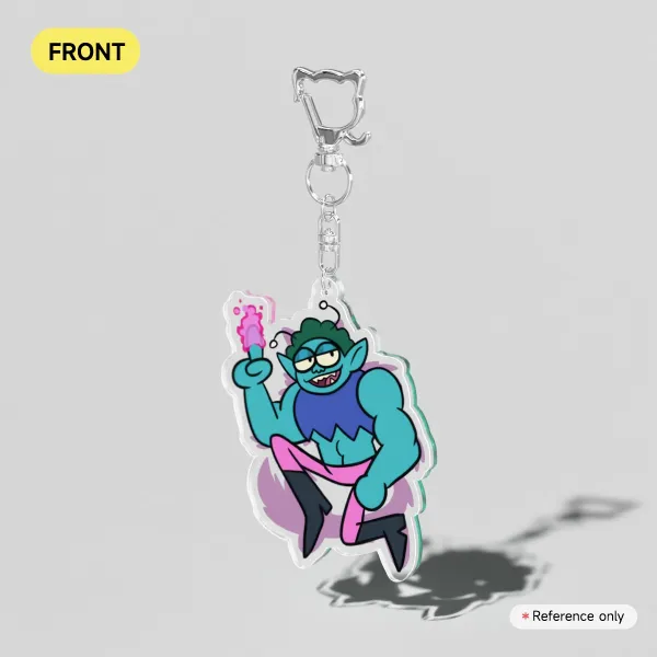 OK KO Rad keychain