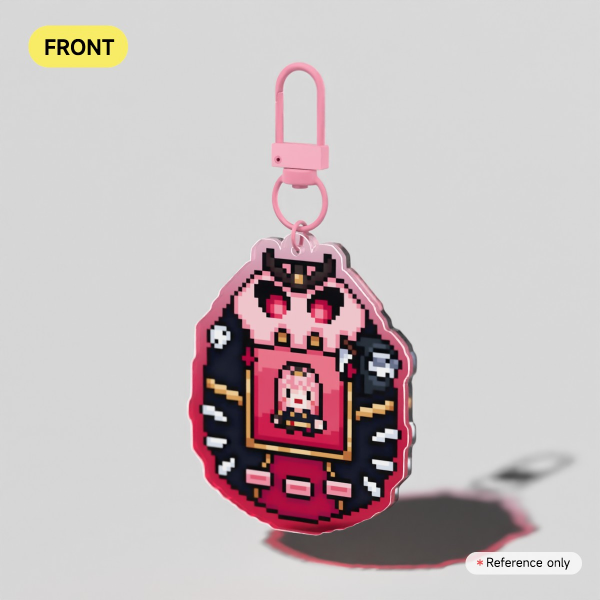 Mori Calliope - Tamagotchi Pixel Keychain