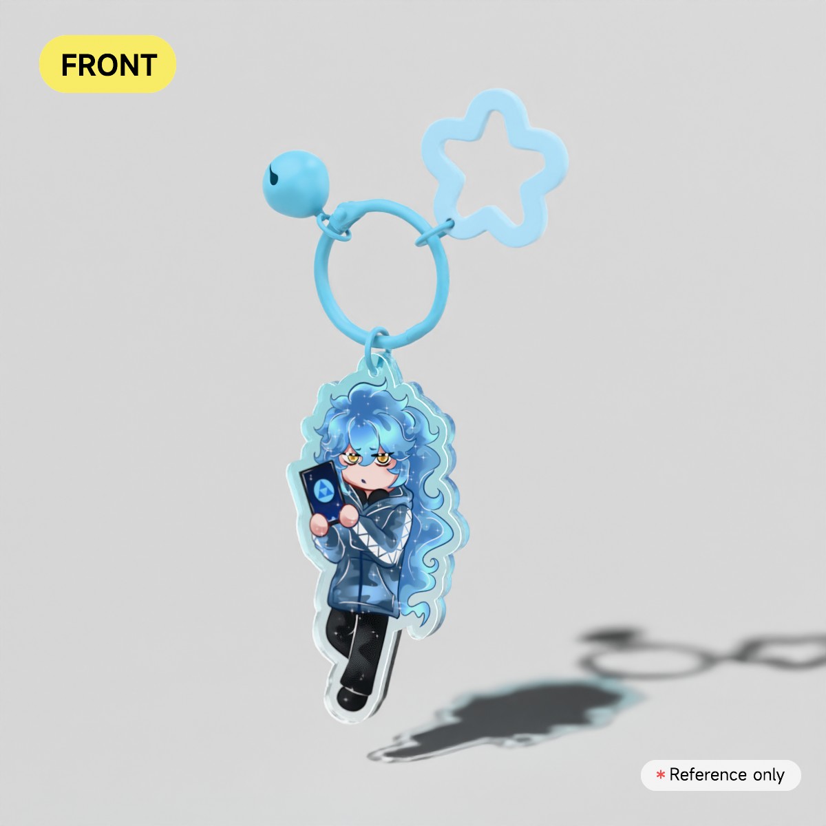 Idia Shroud Keychain || Twisted Wonderland (TWST)