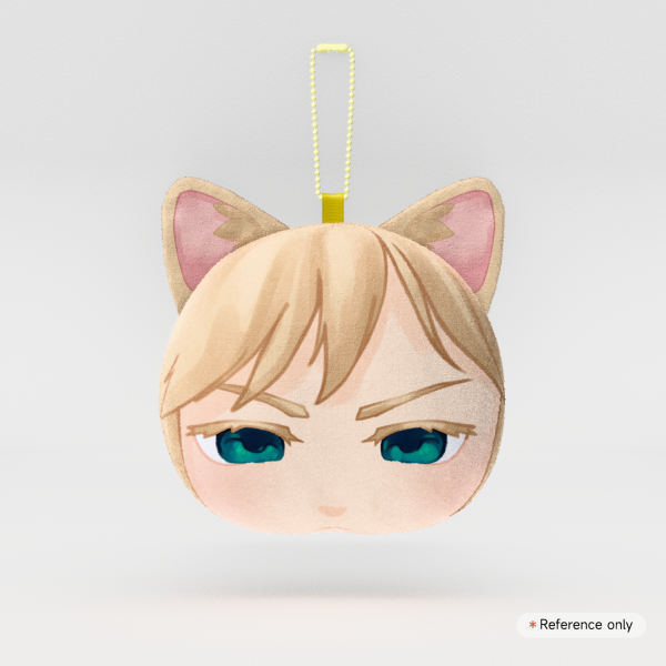 Cloud Strife Mochi Keychain