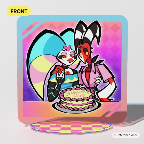 Together on Fizzie's Bday - Clear Acrylic Standee