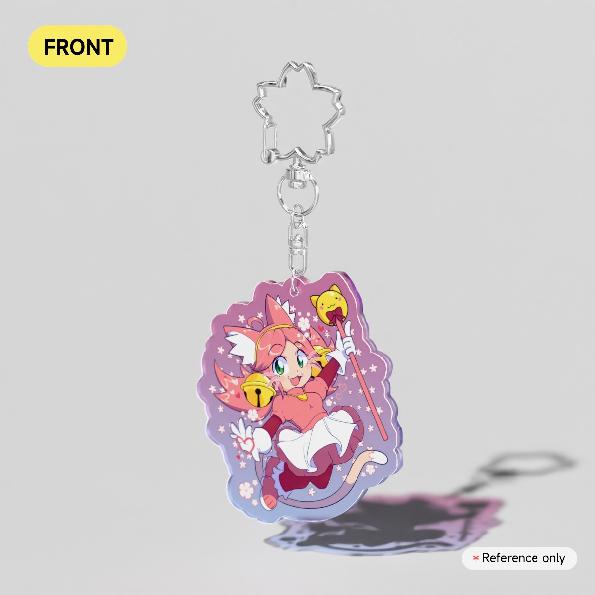 ACRYLIC CHARM ~ DELTARUNE - MAD MEW MEW KISSY CUTIE