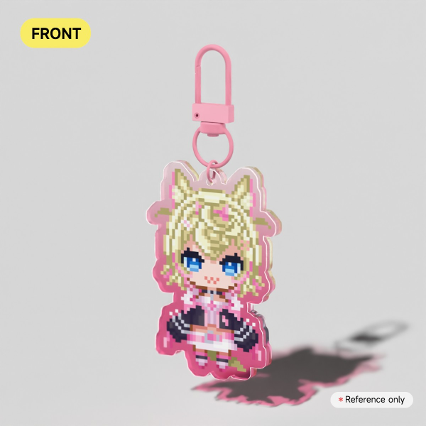 Mococo Abyssgard - Chibi Pixel Keychain