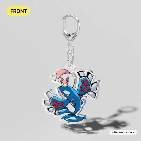 Kyogre & Skitty | Clear Acrylic Keychains