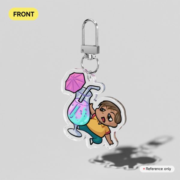 Swansea Acrylic Keychain (Mouthwashing)