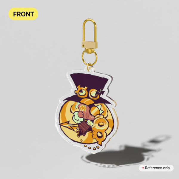 Timekeeper Cookie Acrylic Keychain