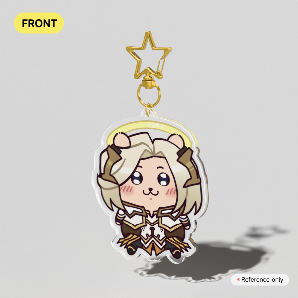 Overwatch x Chiikawa Mercy Acrylic Keychain