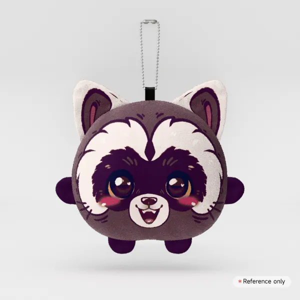 🦝Lil' Jimothy - Mochikororin Face Plush Keychains
