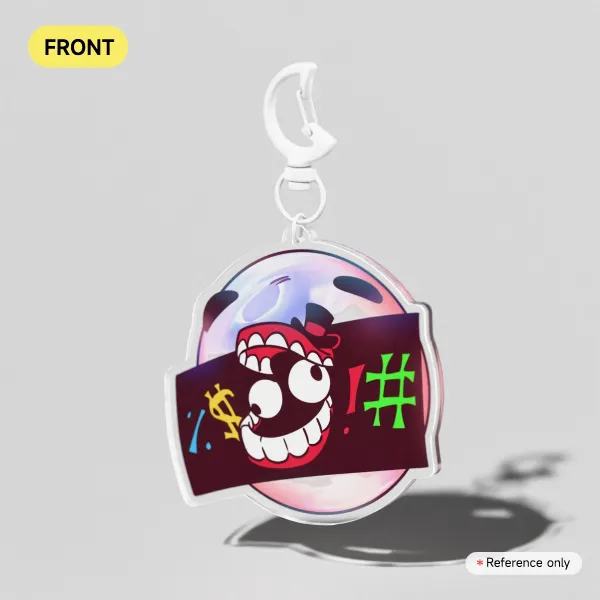 Bubble - TADC - Clear Acrylic Keychain
