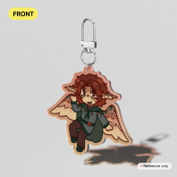 Feather // OC Acrylic Keychain