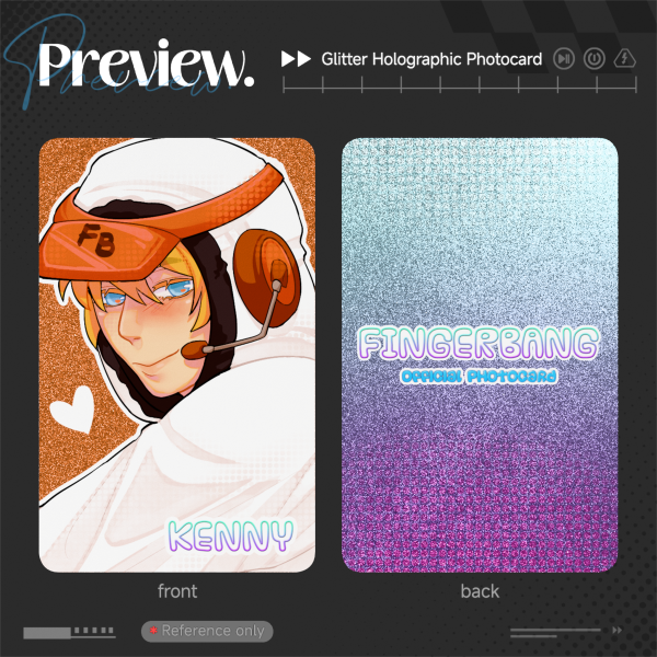 Kenny McCormick Fingerbang Photocard