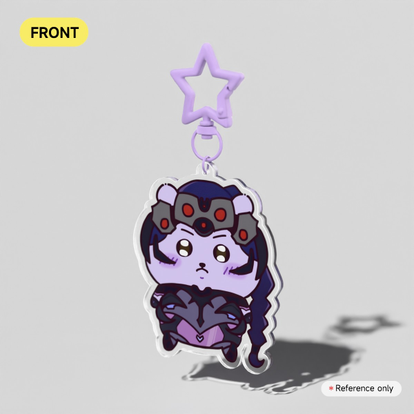 Overwatch x Chiikawa Widowmaker Acrylic Keychain