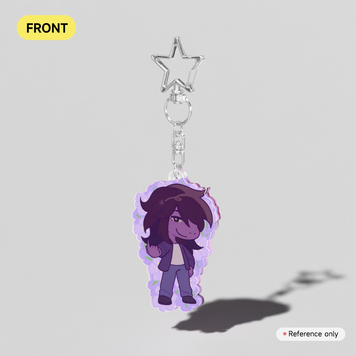 Susie/Deltarune Double-sided Acrylic Keychain