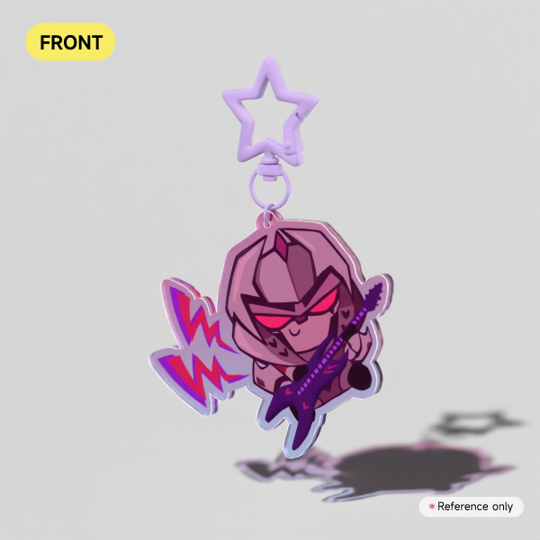 Clear Acrylic Keychains - TFA MEGATRON