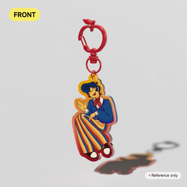 Wally Darling Acrylic Keychain