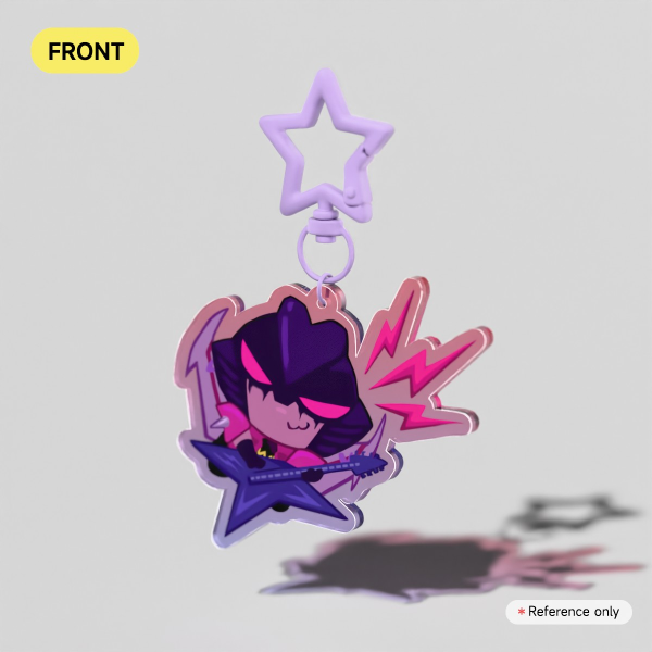 Clear Acrylic Keychains - TFA STARSCREAM