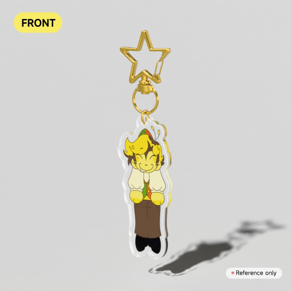 Flowery Dangle Keychain