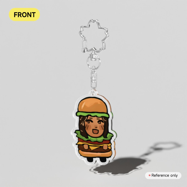 Hanburger Keychain