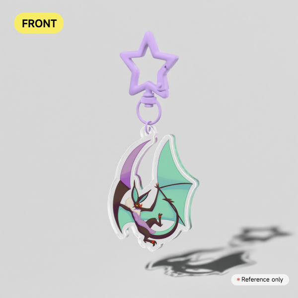Noivern Clear Acrylic Keychain