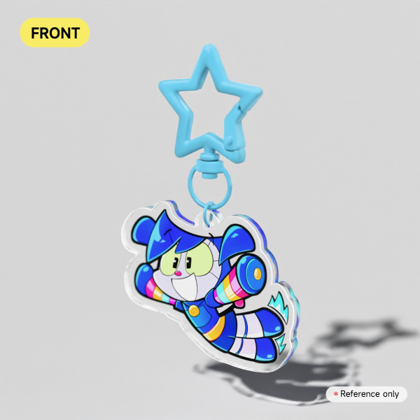 Flying Chip Keychain
