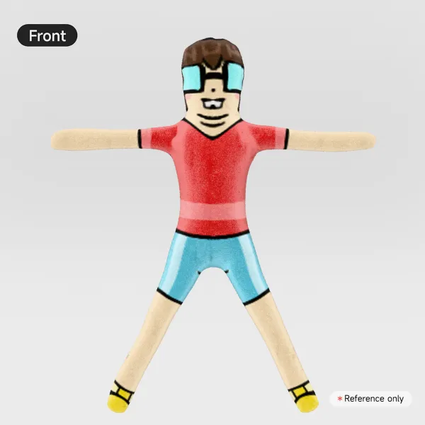 Geek Rat Jerky Doll