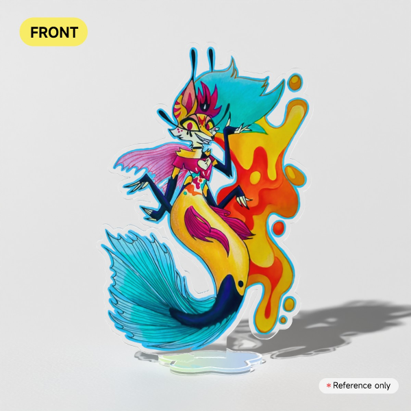 Beelzebub Beta Fish Standee
