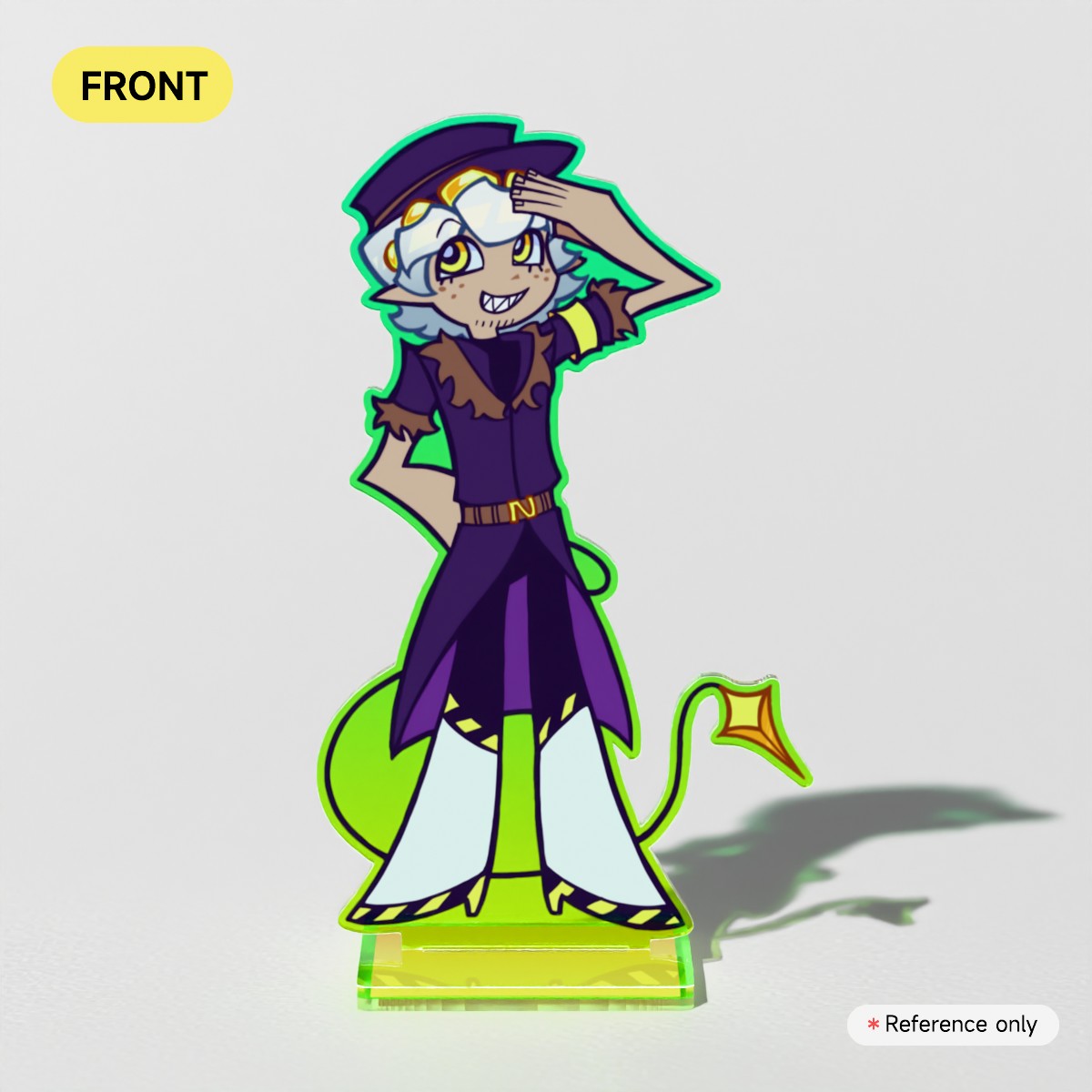 Human N acrylic standee